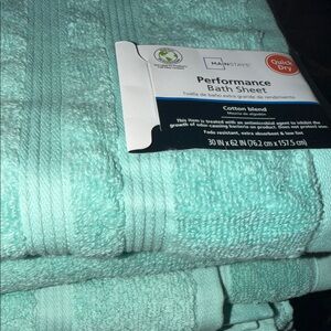 Mainstays Quick-Dry Bath Sheet 30x 62 lot of 7 and 9 mainstays wash clothes new